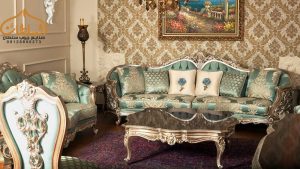 کلاف خام مبلمان سلطنتی مدل مازراتی