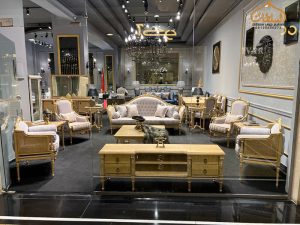 کلاف خام مبلمان کلاسیک چوبی مدل کاتالیا