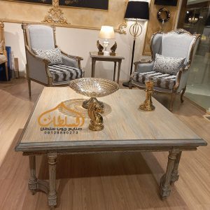 مبل کلاسیک چوبی مدل کاجی